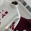 CHAN* 24SS wool flower sweater 1:1 VIP