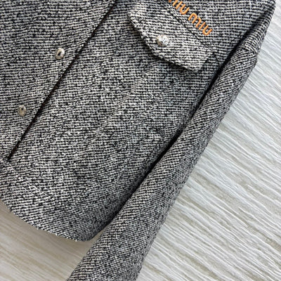 MIU* 24SS patchwork jacket 1:1 VIP