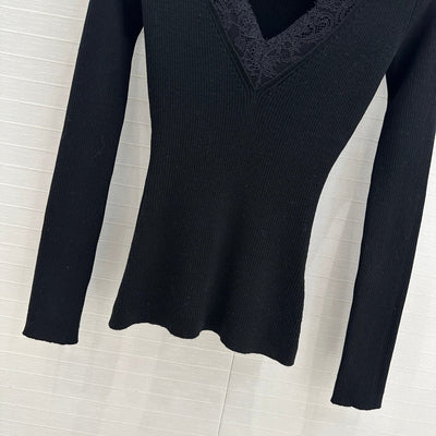 Valenti* 24SS Lace Trim Sweater 1:1 VIP