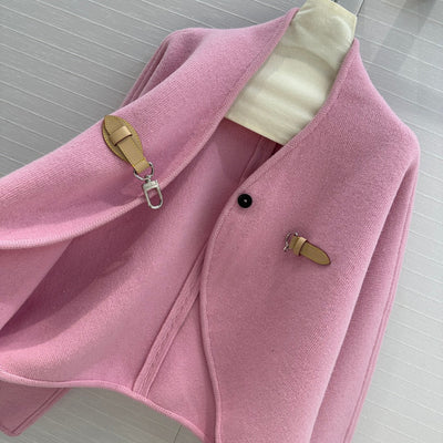 LOUIS* 24SS wool knitted cape coat 1:1 VIP