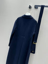 DIO* 24SS Double-breasted Lapel Cashmere Long Coat