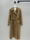 DIO* 24SS Double-breasted Lapel Cashmere Long Coat