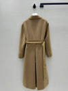 DIO* 24SS Double-breasted Lapel Cashmere Long Coat