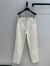 CHAN* 24SS Ski Series Mid-High Rise Straight Jeans 1:1 VIP 10