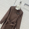 Herm* 24SS kelly metal leather buckle trench coat 1:1 VIP 11