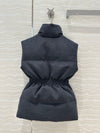 PRA* 24SS Stand Collar Belt Waist Wool Down Vest 1:1 VIP 11