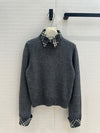 Burber* 24SS shirt collar wool knit 1:1VIP 11