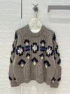 CHAN* 24SS Four-leaf Clover 100% Wool Sweater 1:1 VIP 11