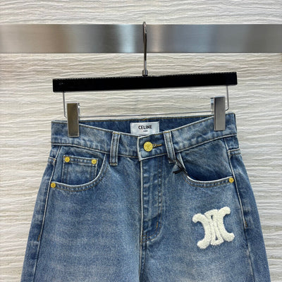 Celin* 24SS Straight Jeans 1:1 VIP 11