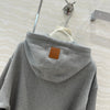 LOW* 24SS hooded leather strap sweatshirt 1:1 VIP 11