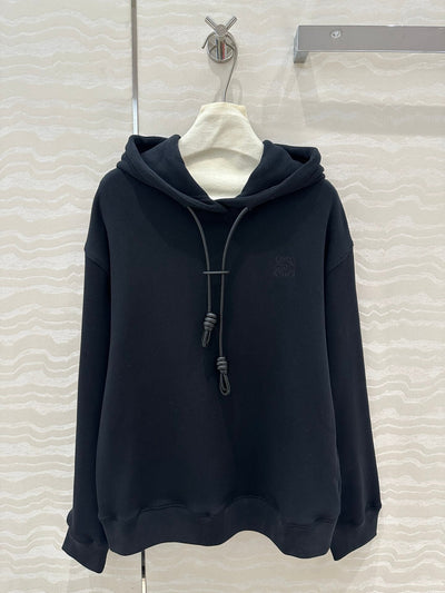 LOW* 24SS hooded leather strap sweatshirt 1:1 VIP 11