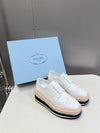 PRA* 24SS brogue platform thick-soled hemp rope leather shoes 1:1 VIP 11