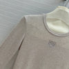 LOEW* 24SS 3D embroidered wool bottoming shirt 1:1 VIP 12