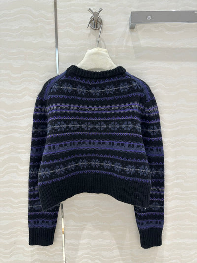 DIO* 24SS Fair Isle Pattern Sweater 1:1 VIP 12