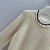 CHAN* 24SS knitted cashmere sweater 1:1 VIP 12