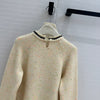 CHAN* 24SS knitted cashmere sweater 1:1 VIP 12