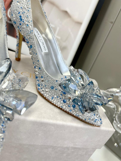 J Crystal Wedding Shoes