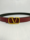 Valent* leather belt