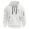 Men's Zippered Multi-Pocket Casual Sweatshirt