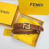 FD Pure cowhide leather belt