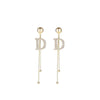 Long fashion letter earrings