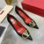 Valentino* leather high-heeled shoes 1:1 VIP