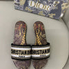 DIO* 23 new letter embroidered slippers