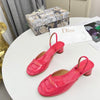 2023D new small round toe sandals counter explosion