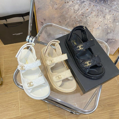 CHA* 1:1 VIP High Quality Velcro Sandals