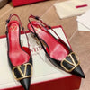 Valent* patent leather heels