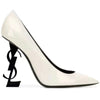 S  Opyum Logo Plaque Pumps