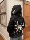 ALTZ - Spider Punk Zip Up Hoodie