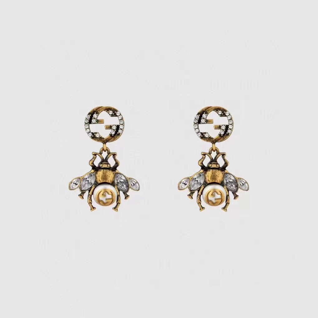 GGClassic bee earrings