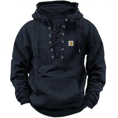 Men's Outdoor Solid Color Casual Sweatshirt