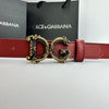 Dolce & Ga* new leather belt