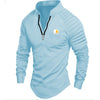 Men's Zip Long Sleeve Athleisure Shirt