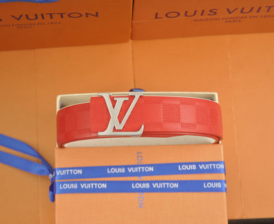 LOU* new double-sided embossed denim belt