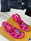 L24 new diamond buckle high heel sandals  VIP 1:1