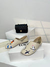 LOE***24vs new round toe flat bottom heel shoesVIP 1：1