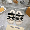 Autumn and winter flat wool slippers, Hermes new VIP1:1