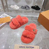 LV new fur slippers VIP1:1