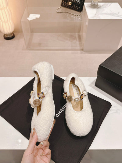 Handmade Chanel 2024 SS Flat Shoes VIP1:1