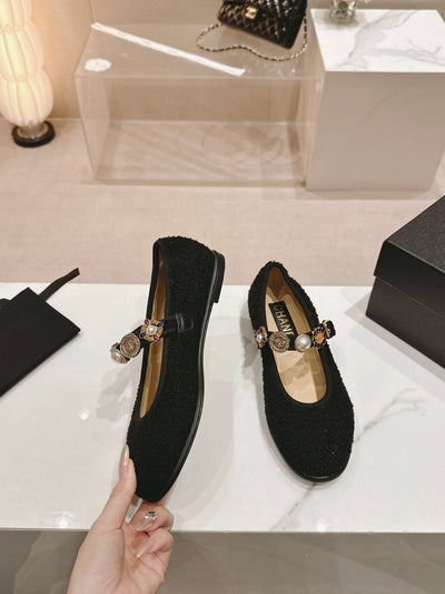 Handmade Chanel 2024 SS Flat Shoes VIP1:1