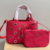 Pink 2024 New Prada Beach Bag