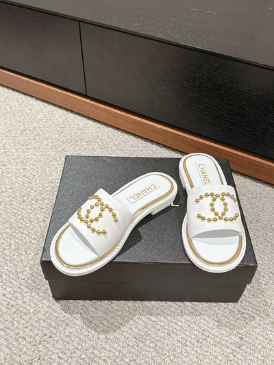 2024 Spring and Summer New Flat Slippers Chanel VIP 1:1