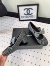 Bow rhinestone Mary Jane shoes Chanel VIP1:1