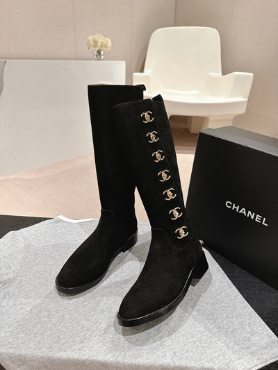 CHANE**2025 autumn and winter new VIP1:1C buckle long boots