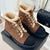 CHANE**2025 autumn and winter new VIP1:1 color matching lace-up snow boots Martin boots