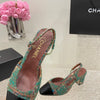 CH* high quality leather sole high heels