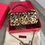 New leopard print shoulder bag